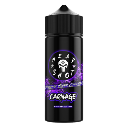 CARNAGE · Dark Berries Eucalyptus Mint Flavor