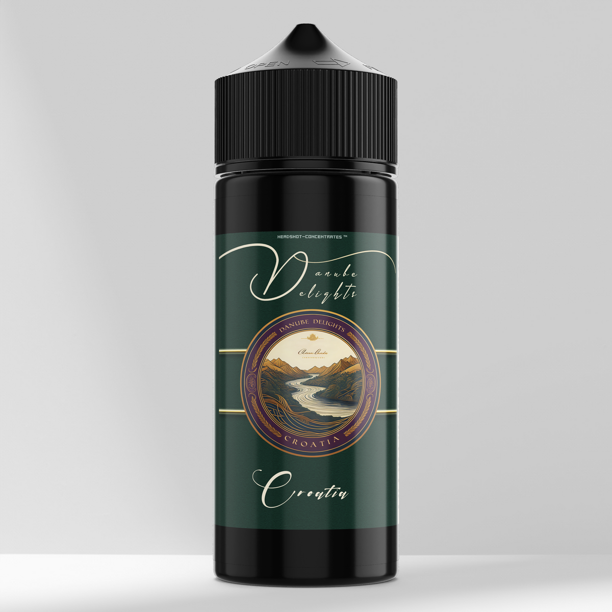 CROATIA Premium-Aroma Flasche 10ml DANUBE DELIGHTS RGNCY