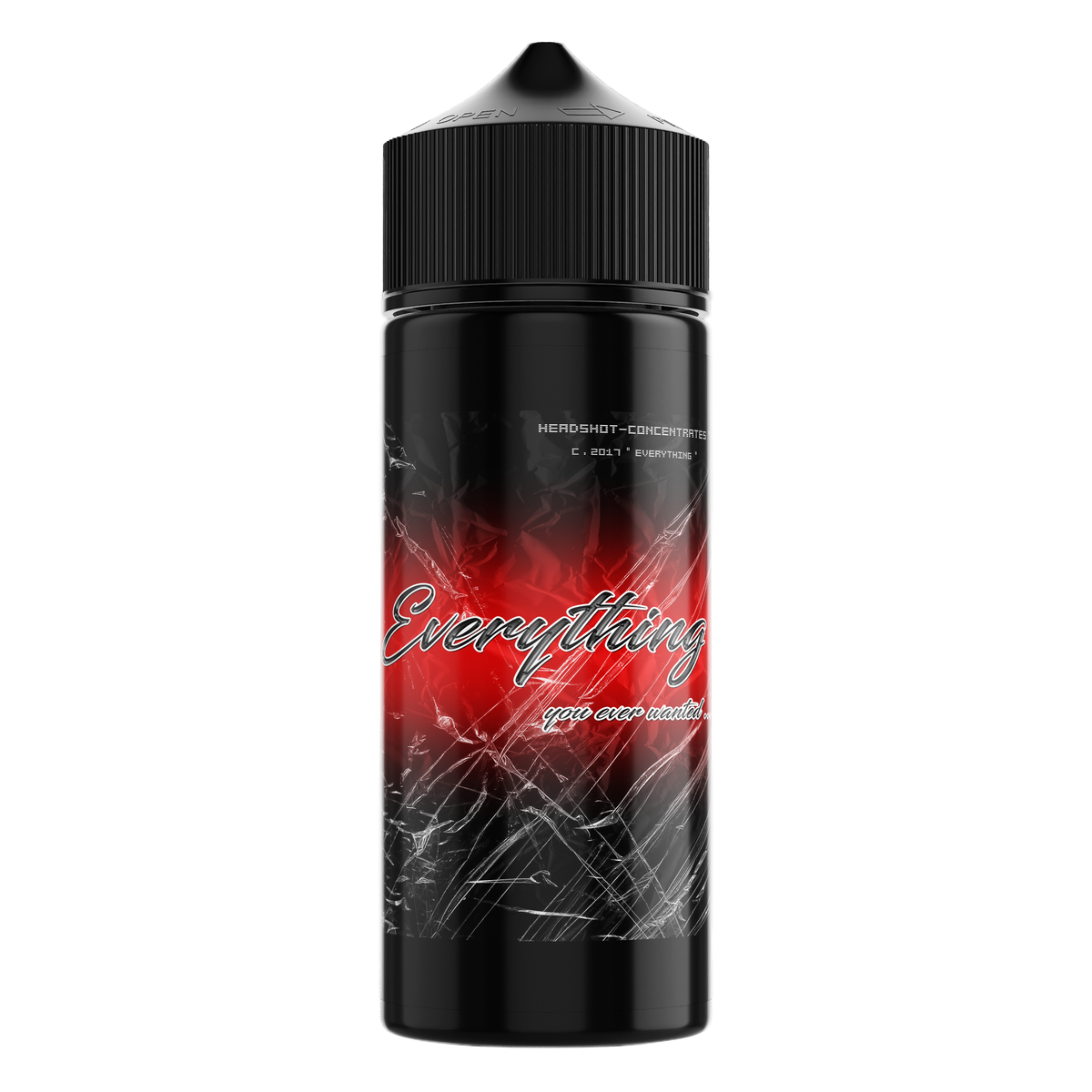 EVERYTHING Orange Maracuja Guave Mandarine Aroma von HEADSHOT, Flasche