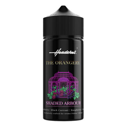 SHADED ARBOUR · Blueberry Pomegranate Blackberry Mint Ice Flavor