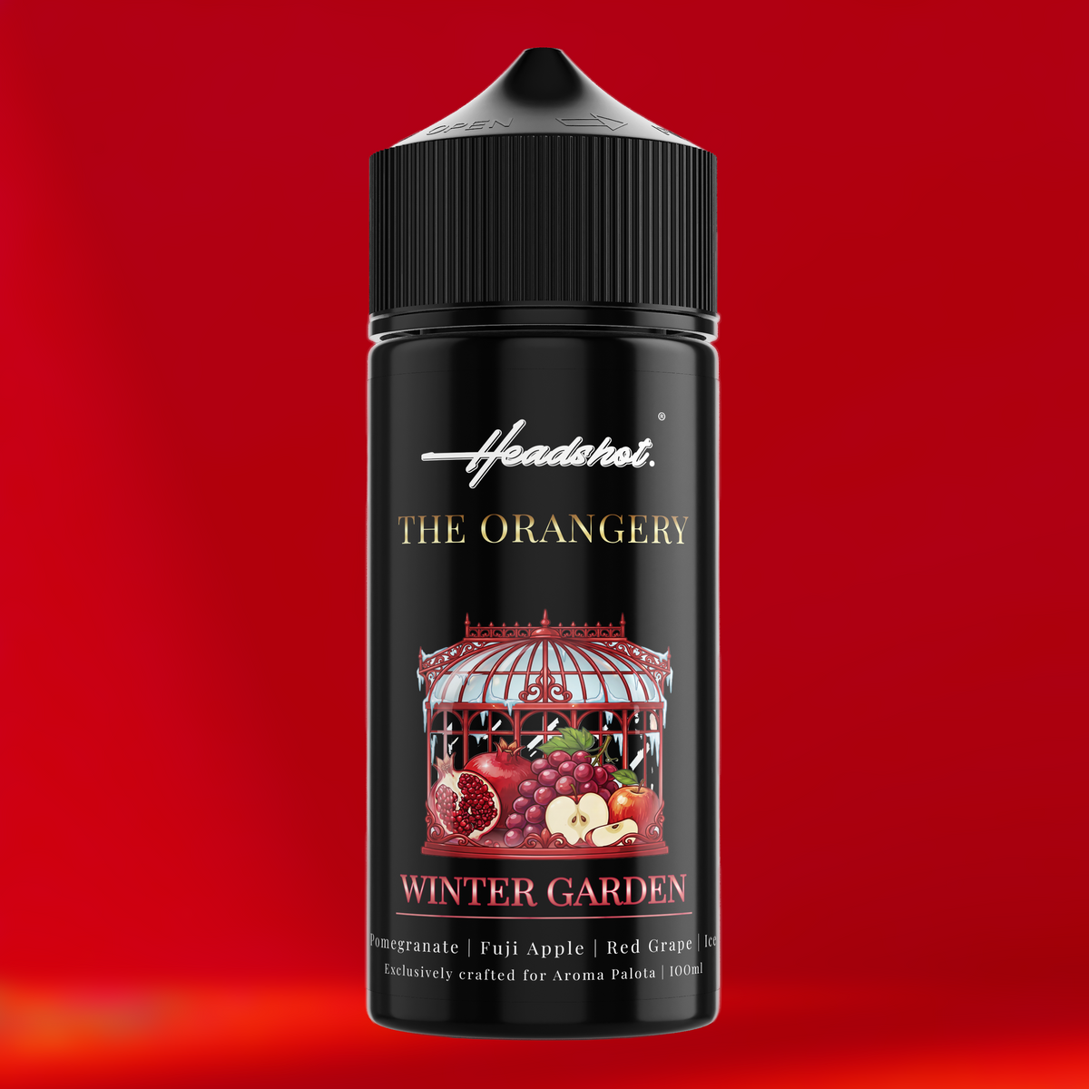 WINTER GARDEN Granatapfel Apfel Traube Ice Aroma von HEADSHOT, Flasche, Ansicht 2
